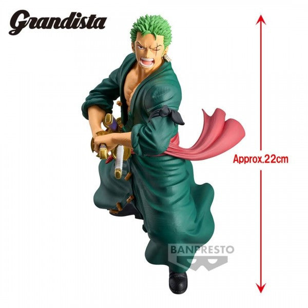 One Piece - Roronoa Zoro Grandista Figure | Banpresto