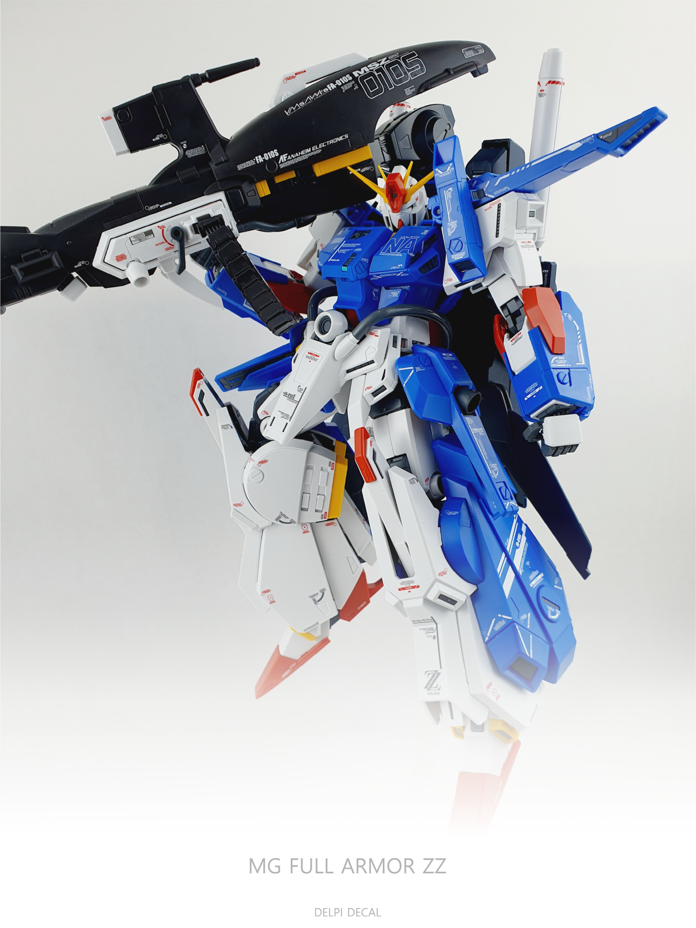 Delpi Decal - MG 1/100 Full Armor Gundam ZZ