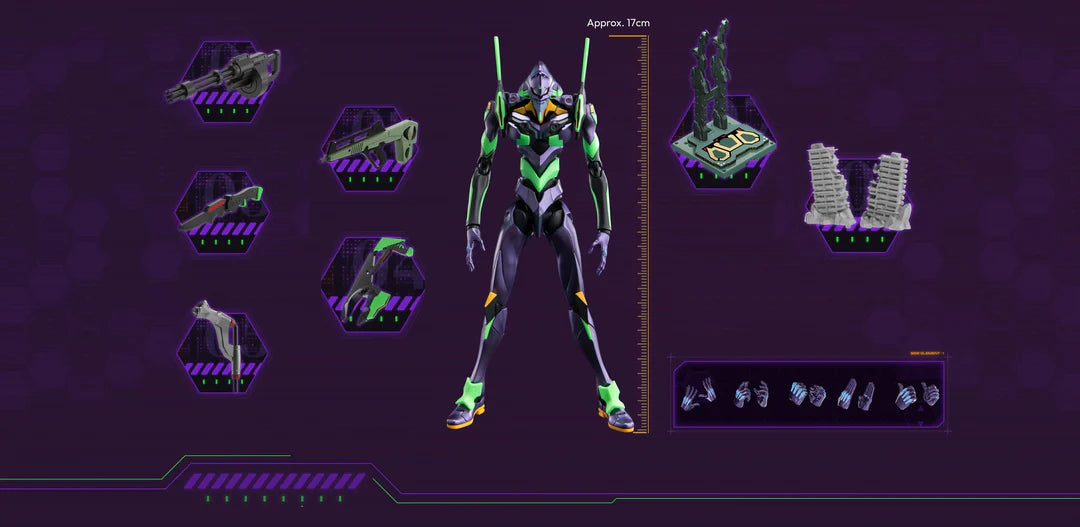 Evangelion - Test Type-01 Action Edition Model Kit [Blokees]