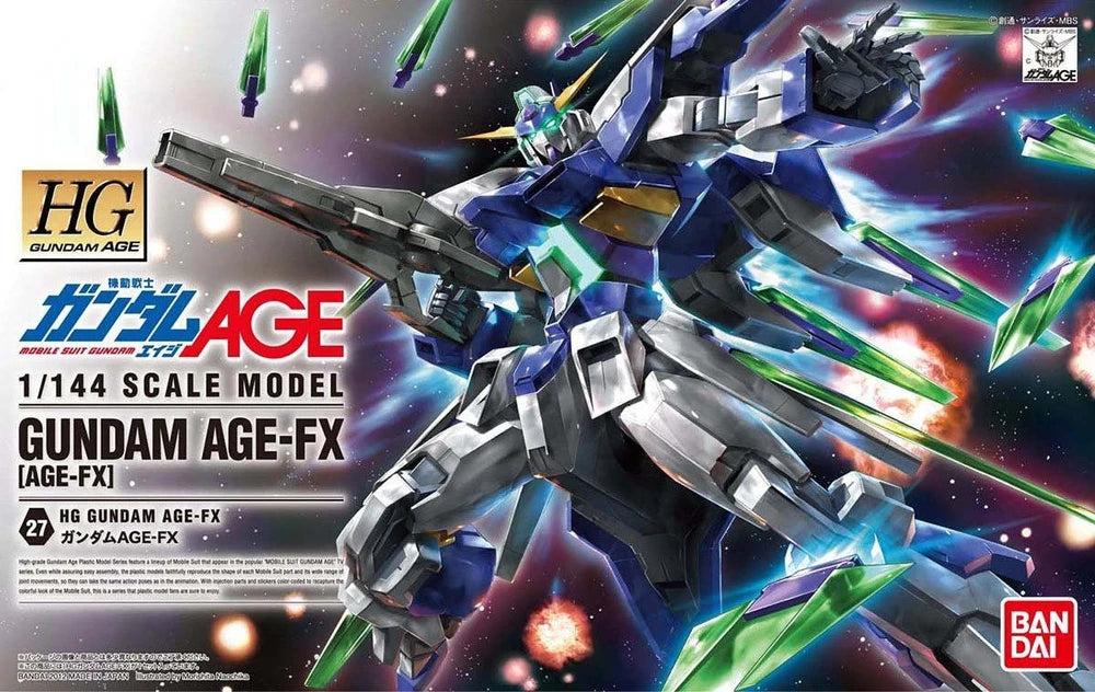 Gundam - HG 1/144 AGE-FX Gundam AGE-FX (Mobile Suit Gundam AGE)