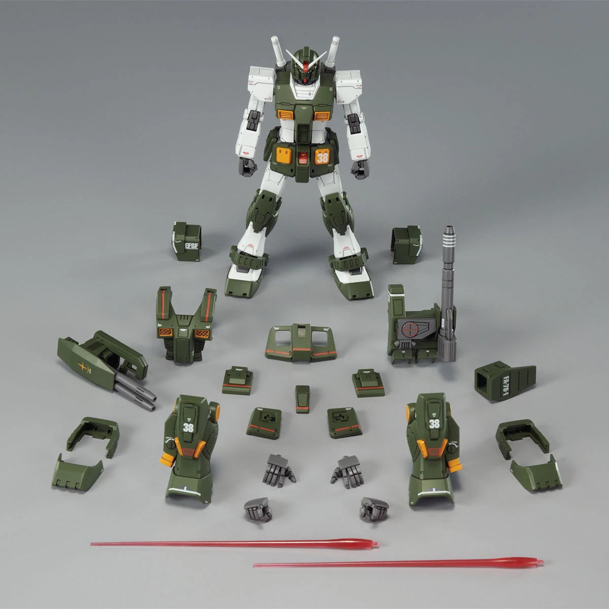 Gundam - HG 1/144 FA-78-1 Full Armor Gundam [MSD] [P-Bandai]