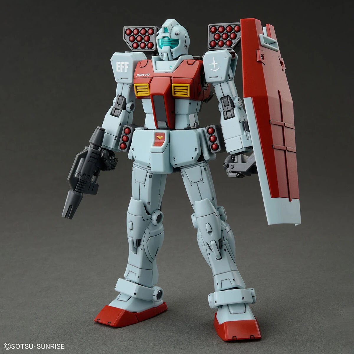 Gundam - HG 1/144 RGM-79 GM (Shoulder Cannon / Missile Pod) (Mobile Suit Discovery)