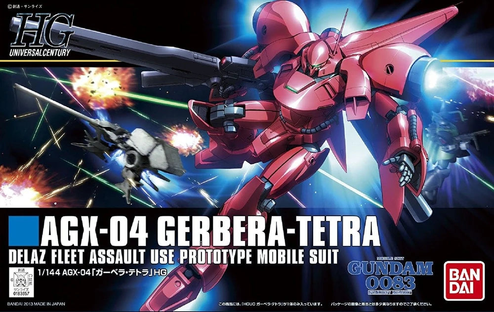 Gundam - HGUC 1/144 AGX-04 Gerbera Tetra (Gundam 0083: Stardust Memory)