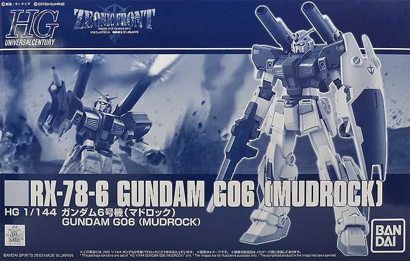 Gundam - HGUC 1/144 RX-78-6 Mudrock Gundam (Zeonic Front) [P-Bandai]