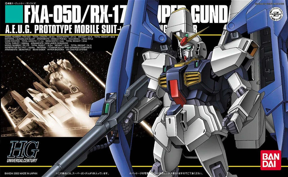 Gundam - HGUC 1/144 Super Gundam