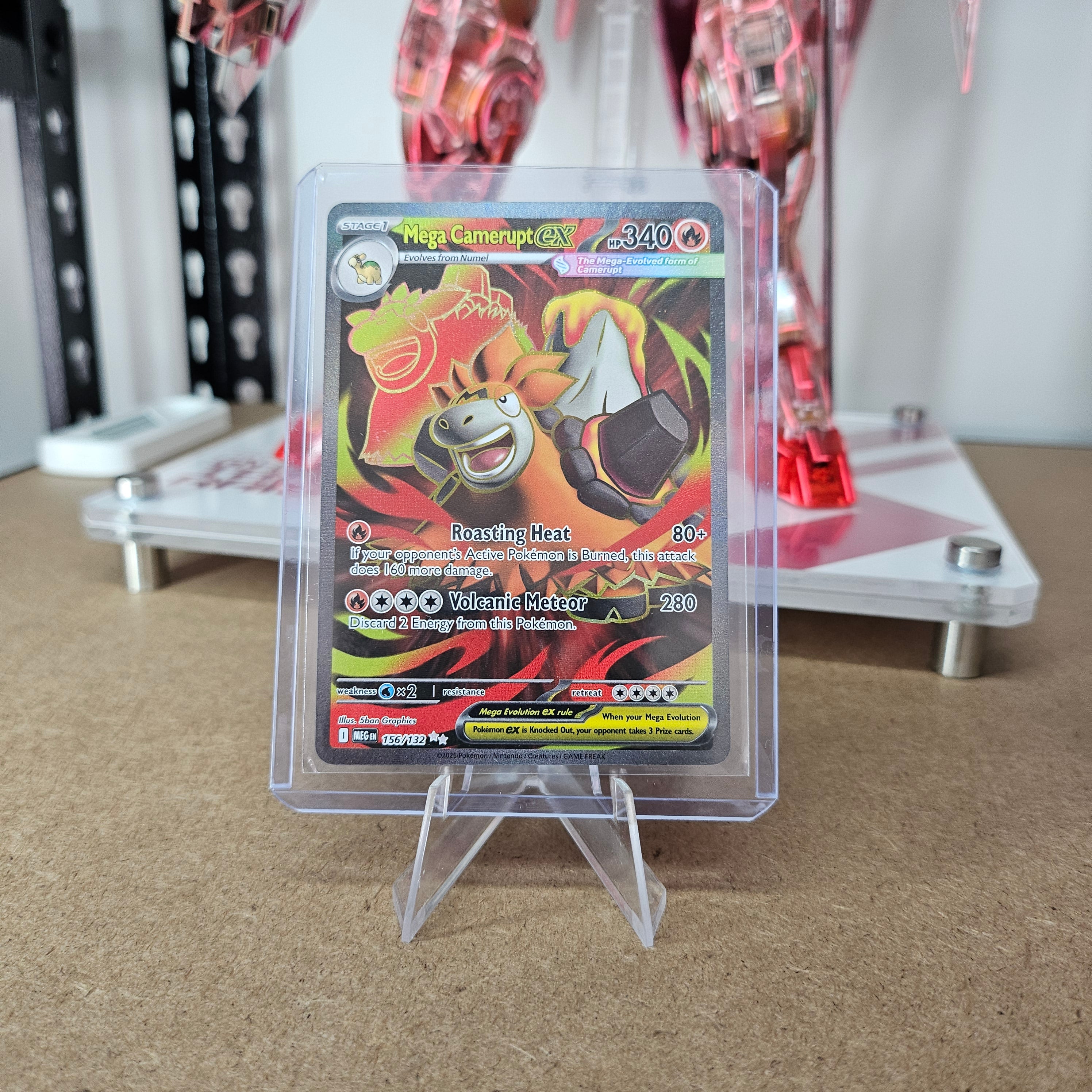 Pokemon - Mega Camerupt ex 156/132 (Mega Evolution) [JP]