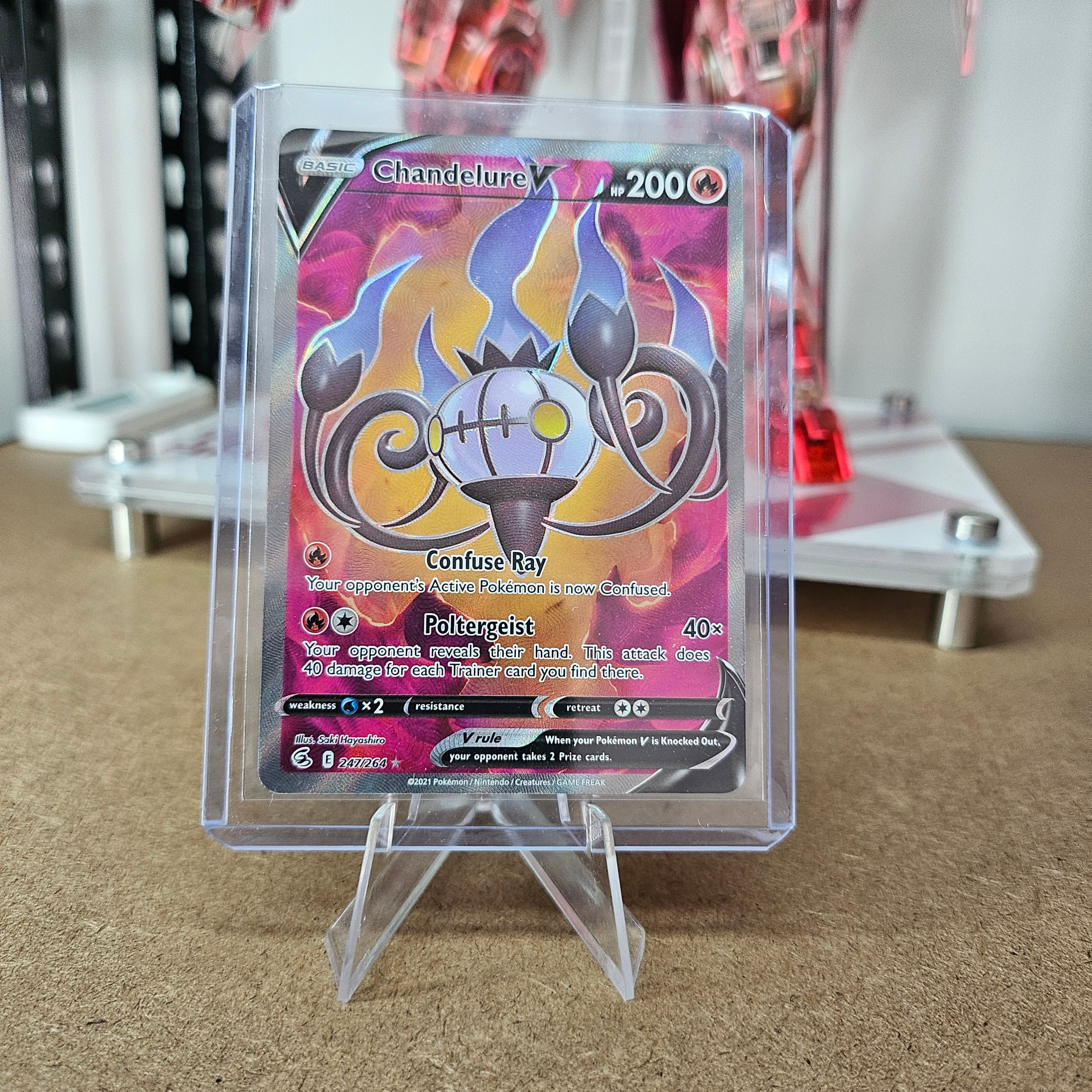 Pokemon - Chandelure V (Full Art) 247/264 (Fusion Strike)