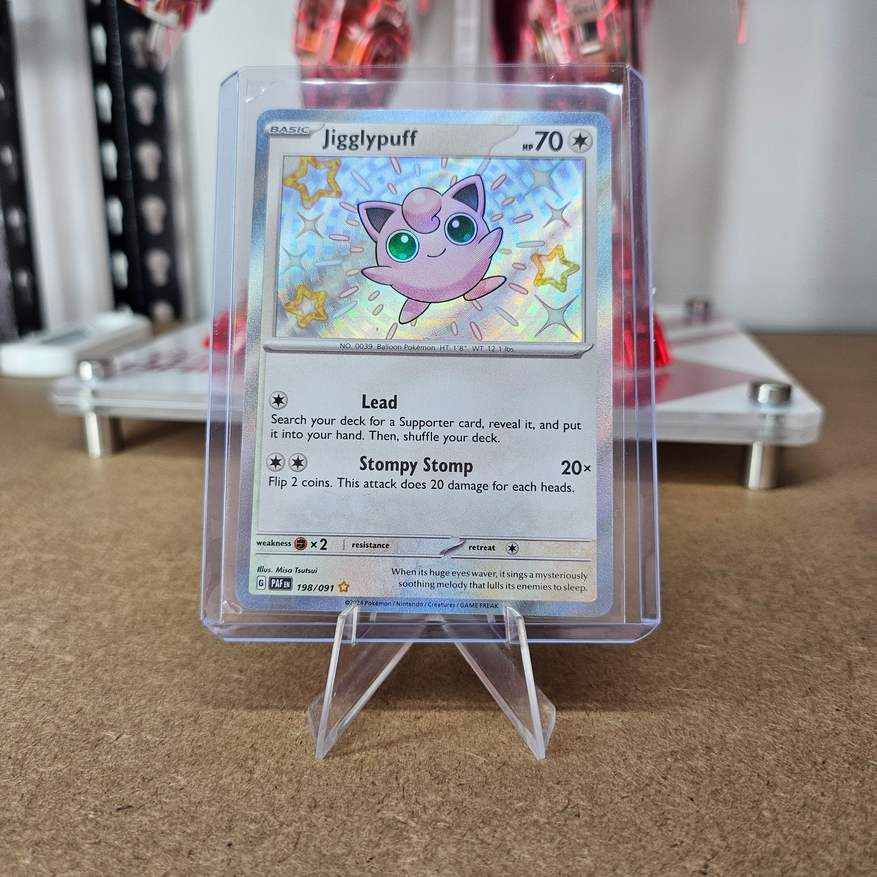 Pokemon - Jigglypuff 198/091 (Paldean Fates)