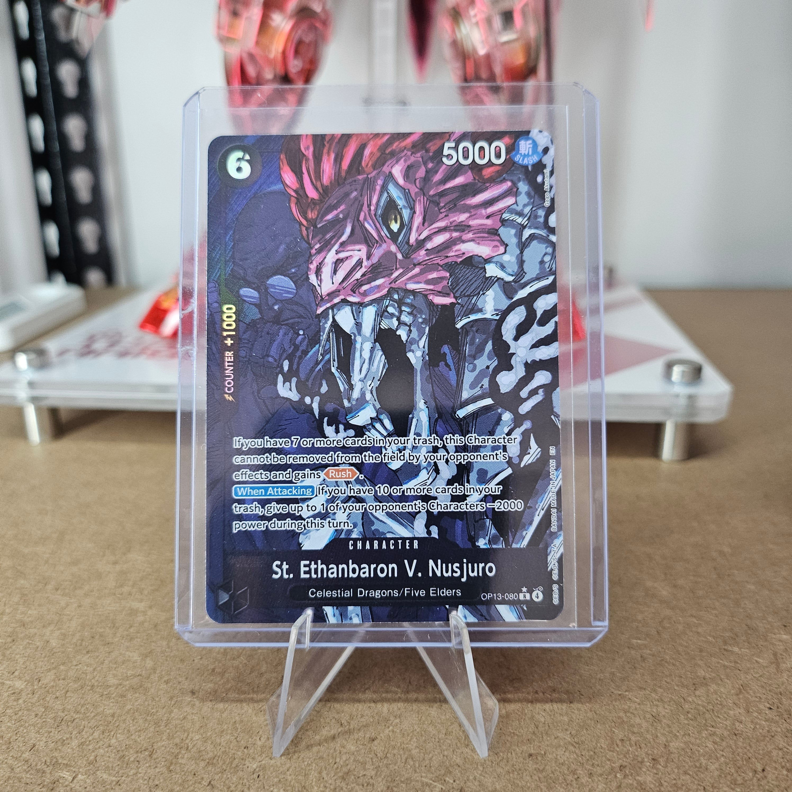 One Piece - St. Ethanbaron V. Nusjuro (Alternate Art) OP13-080 (Carrying On His Will)