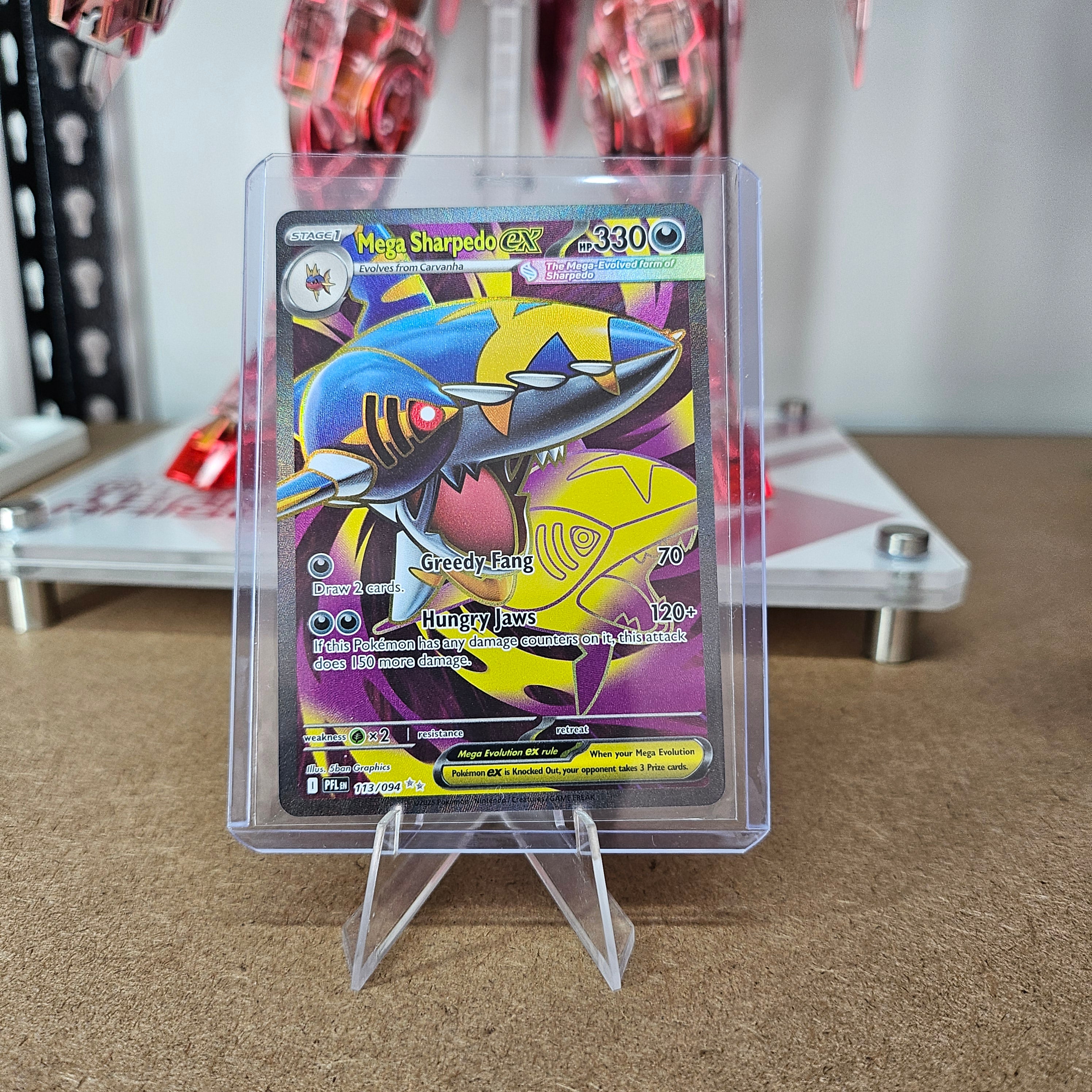 Pokemon - Mega Sharpedo ex 061/094 (Phantasmal Flames) [EN]