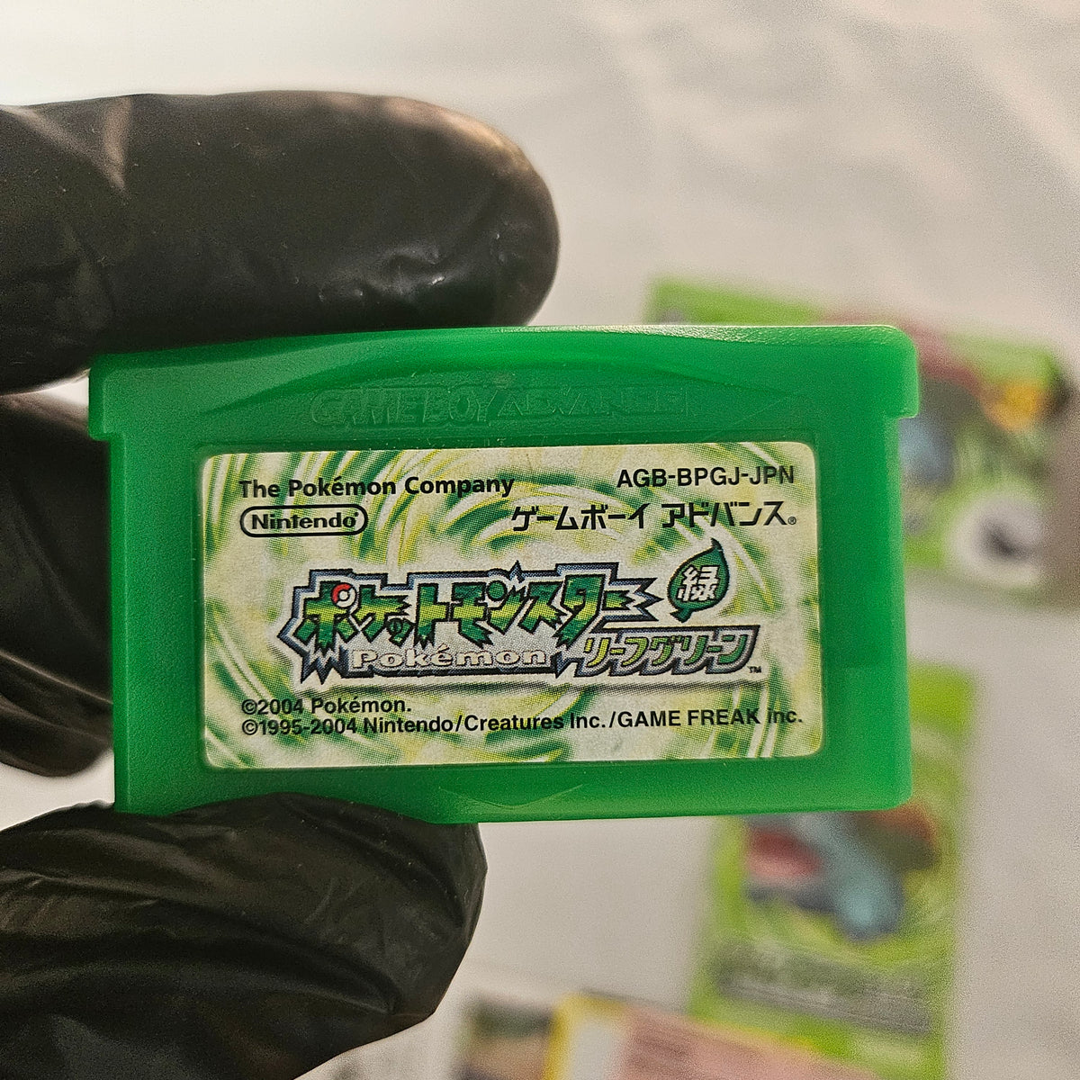 Pokémon LeafGreen Version - Game Boy Advance [Japanese] [CIB + Wireless Adapter]