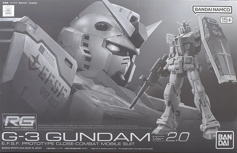 Gundam - RG 1/144 RX-78-3 G-3 Gundam Ver. 2.0 [P-Bandai]