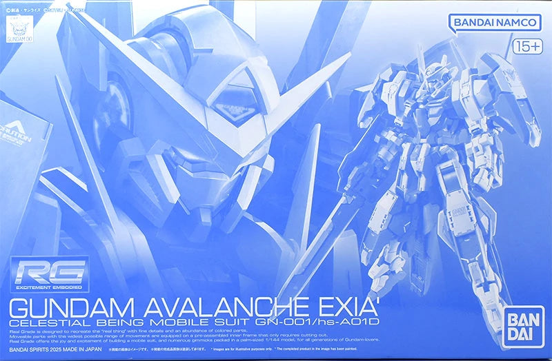Gundam - RG 1/144 Avalanche Exia Dash (P-Bandai Exclusive)