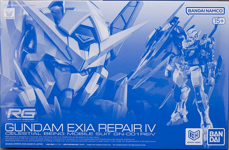 Gundam - RG 1/144 GN-001REIV Gundam Exia Repair IV [P-Bandai]