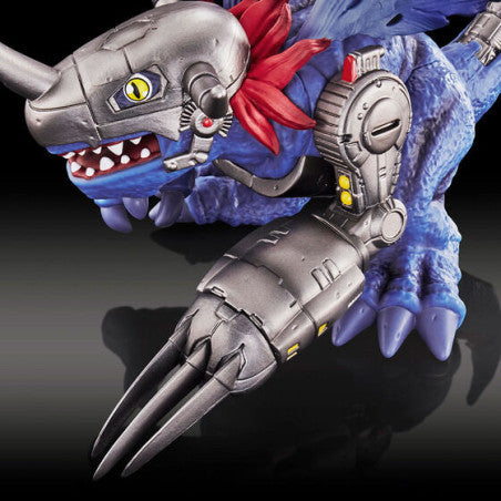 Digimon Adventure 02 - MetalGreymon (Blue) Dynamotion Figure [P-Bandai]
