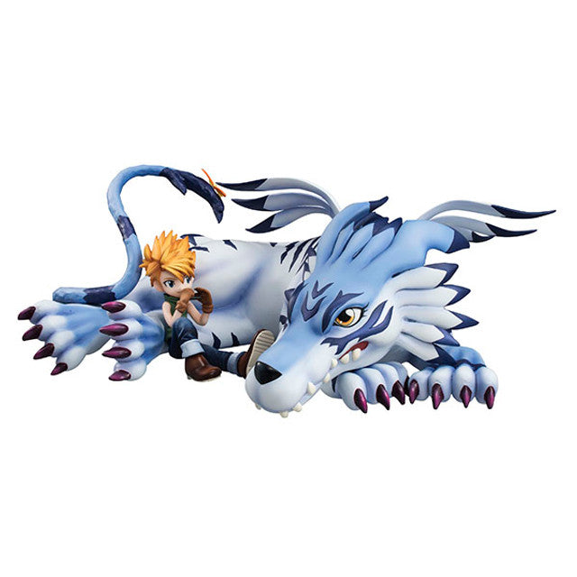 Digimon - Yamato Ishida & Garurumon GEM Figure | Megahouse