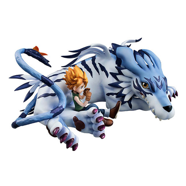Digimon - Yamato Ishida & Garurumon GEM Figure | Megahouse