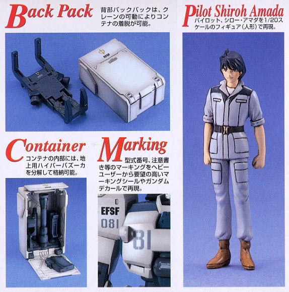 Gundam - MG 1/100 RX-79 Ez-8 Gundam