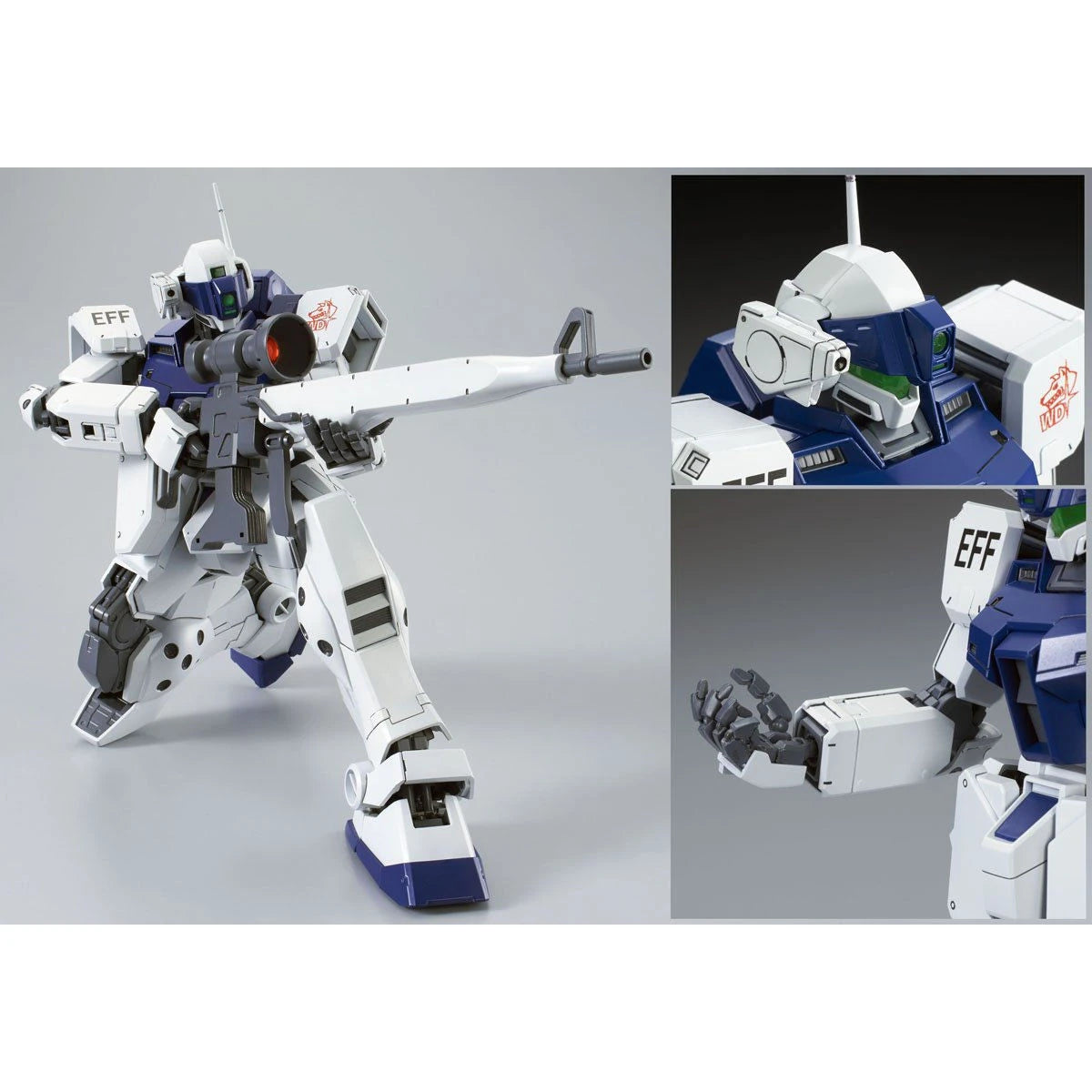 Gundam - MG 1/100 RGM-79SP GM Sniper II (White Dingo Team Custom) [P-Bandai]