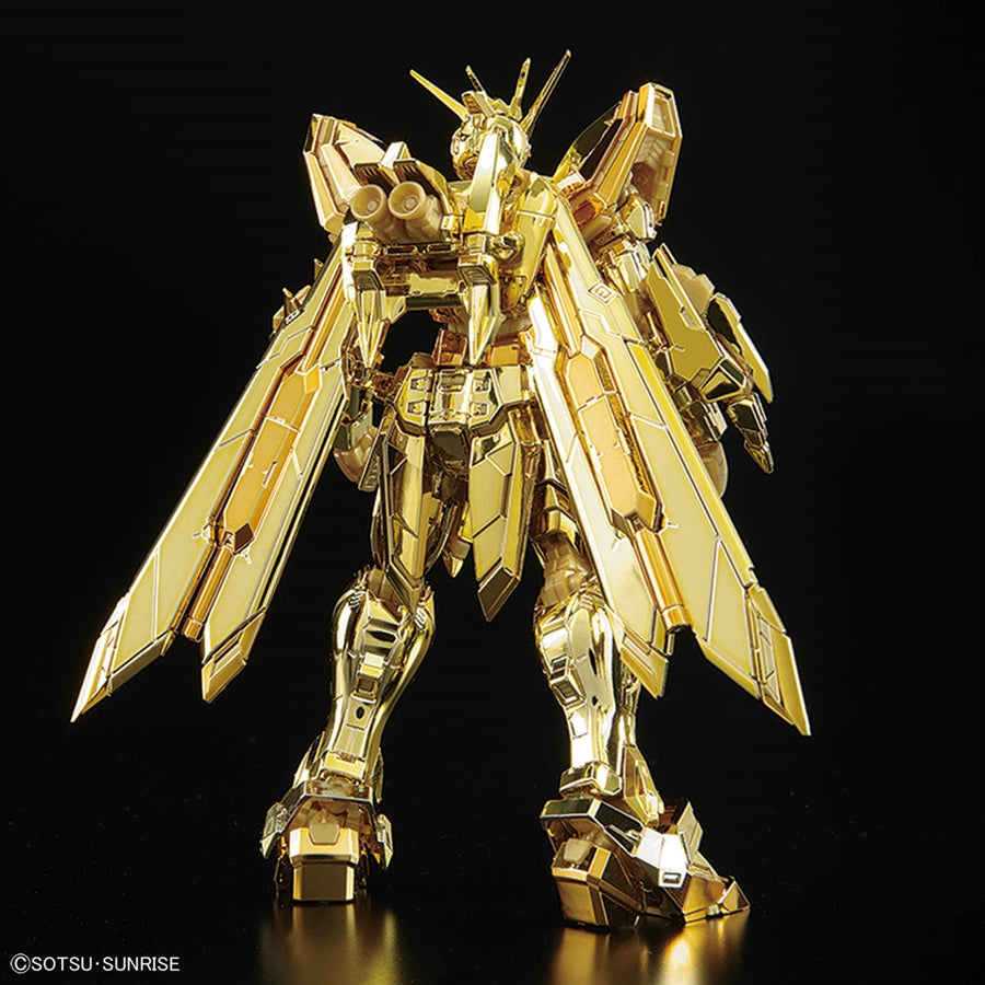 Gundam - RG 1/144 Burning Gundam (Hyper Mode) Gold (Gundam Base Limited)