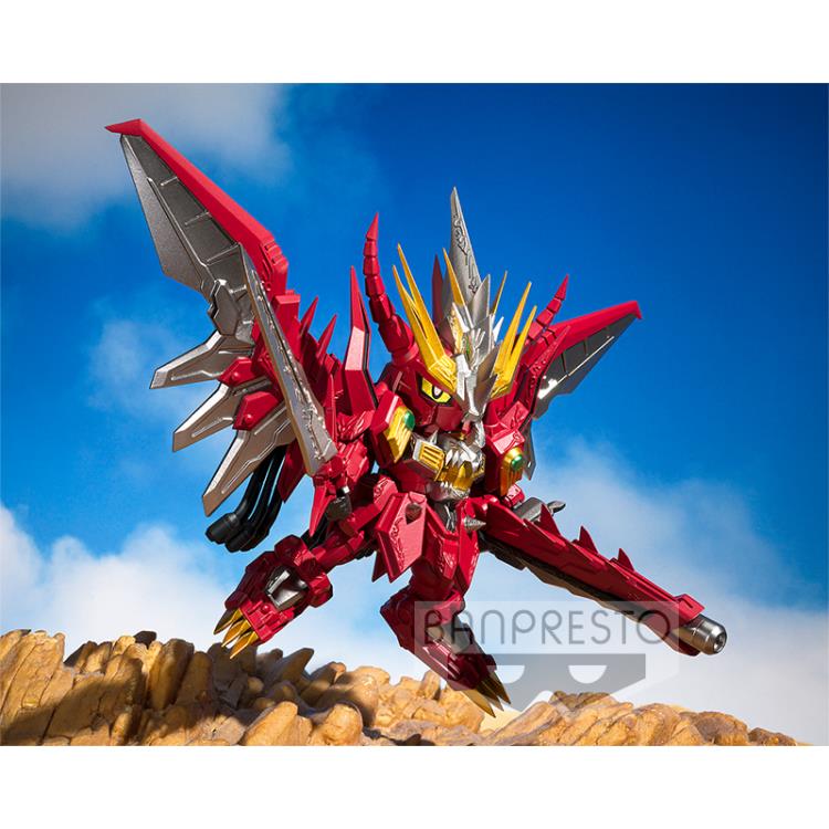 Gundlander SD Gundam - God Fighter Red Lander Figure [Banpresto]