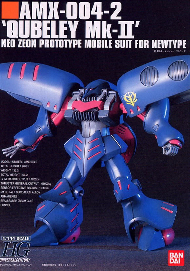 Gundam - HGUC 1/144 Qubeley Mk-II