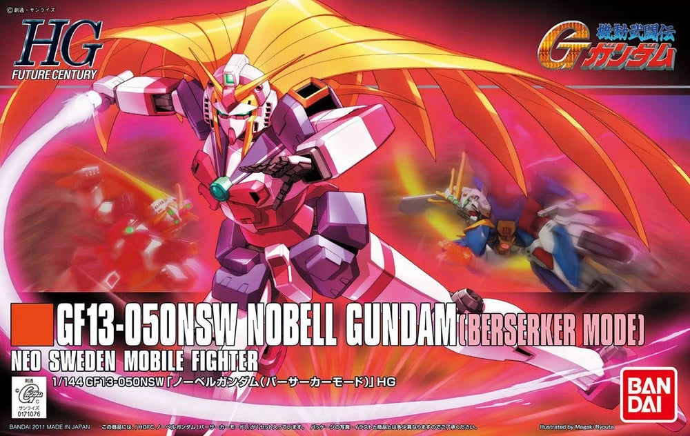 Gundam - HGFC 1/144 Nobel Gundam (Berserker Mode)