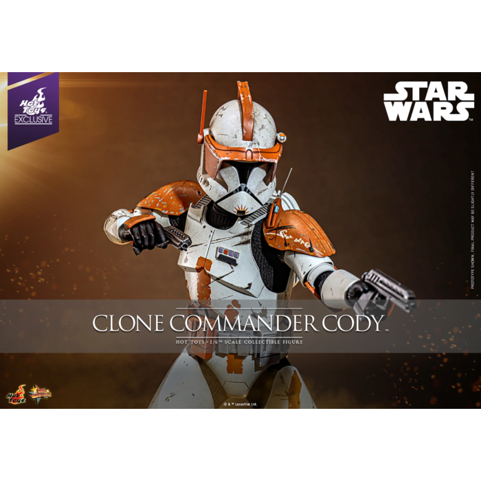 Star Wars - Hot Toys Clone Commander Cody 1/6 Scale Collectible Figure (Episode III) MMS796