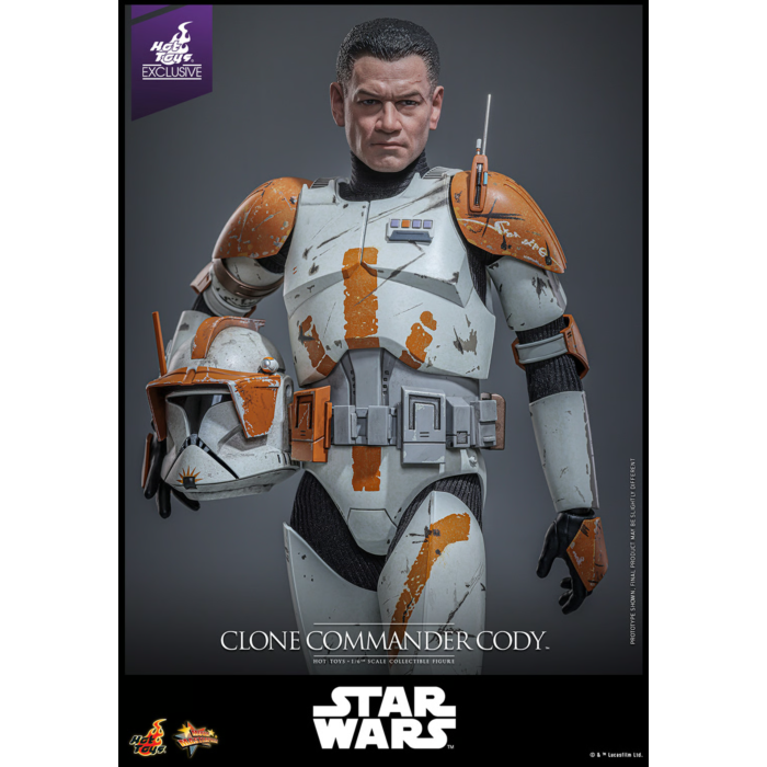 Star Wars - Hot Toys Clone Commander Cody 1/6 Scale Collectible Figure (Episode III) MMS796