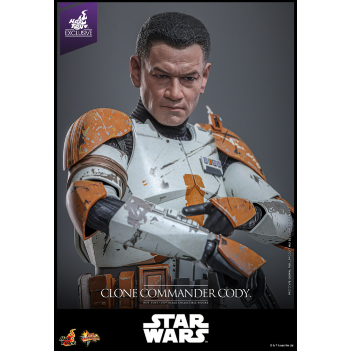 Star Wars - Hot Toys Clone Commander Cody 1/6 Scale Collectible Figure (Episode III) MMS796