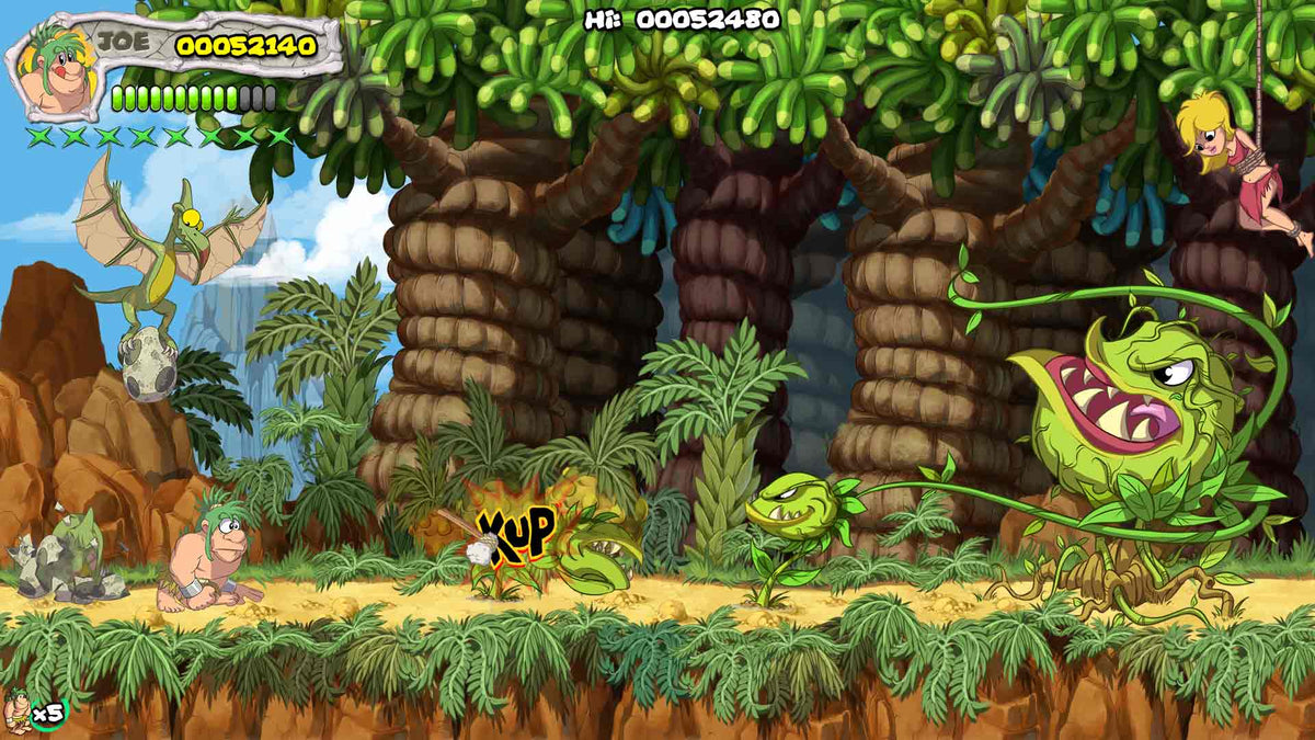 Nintendo Switch - Joe & Mac: Caveman Ninja T-Rex Edition