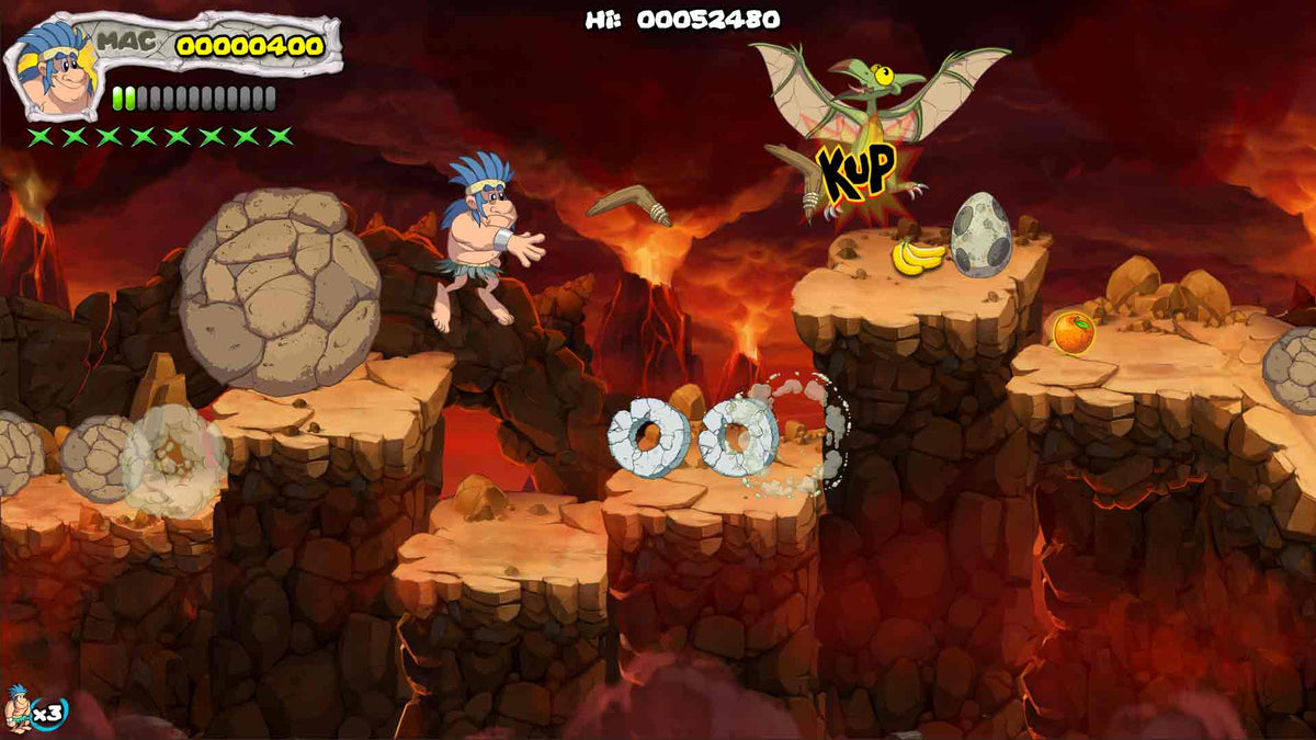 Nintendo Switch - Joe & Mac: Caveman Ninja T-Rex Edition