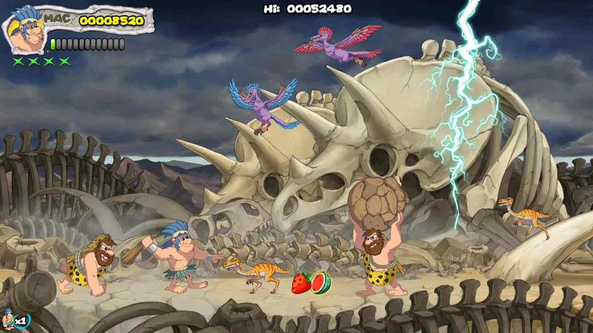 Nintendo Switch - Joe & Mac: Caveman Ninja T-Rex Edition