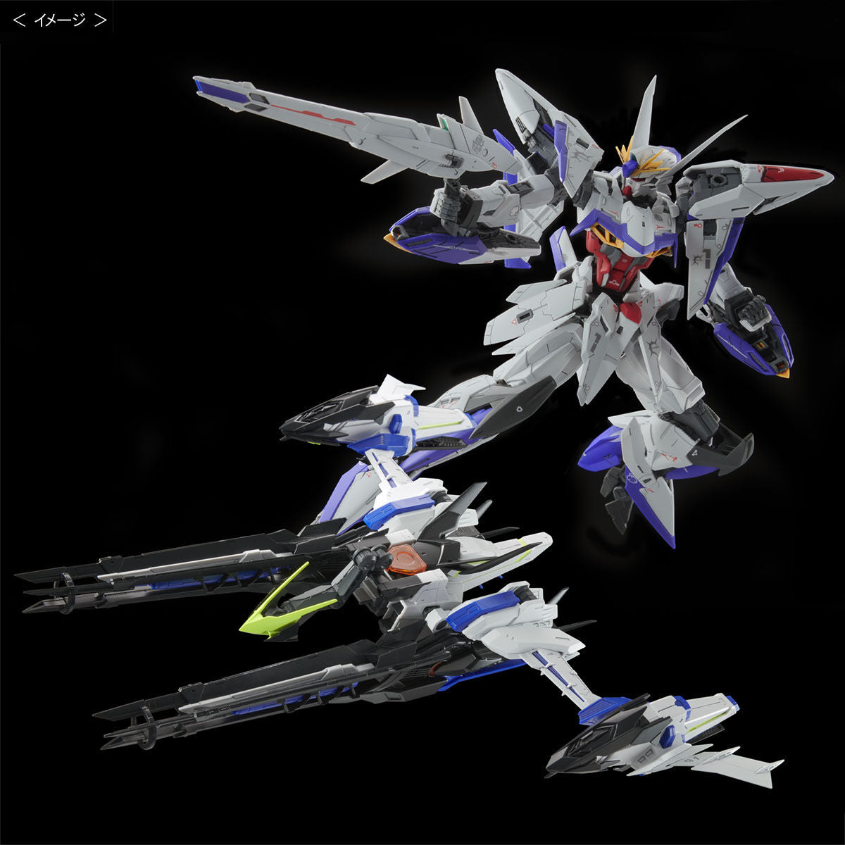 Gundam - MG 1/100 Eclipse Gundam + Raijin Striker [P-Bandai]
