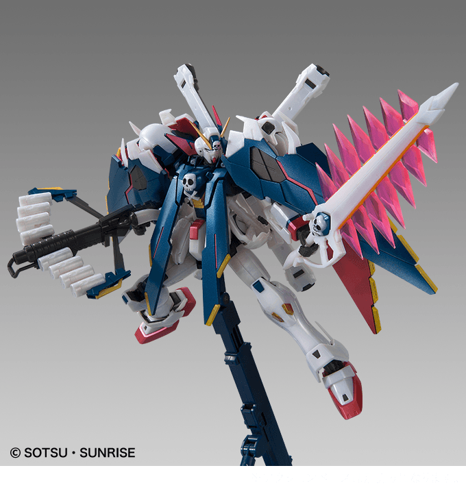Gundam - MG 1/100 Crossbone Gundam X-1 Full Cloth Extra Finish [Gundam Base Limited]