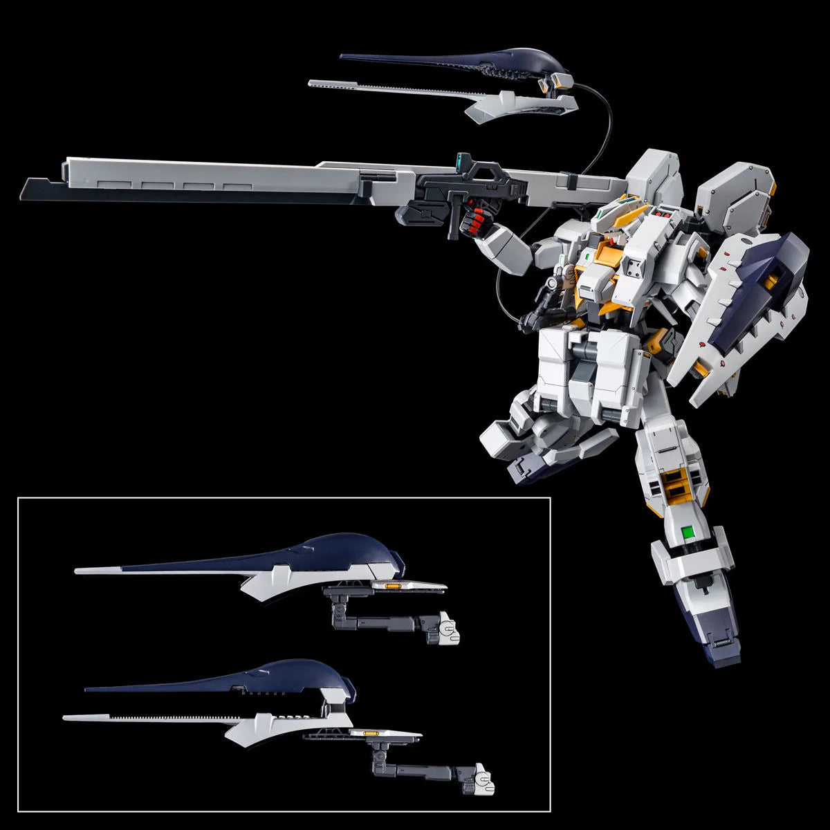 Gundam - MG 1/100 Gundam TR-1 [Advanced Hazel] (Hazel Owsla Full Armor Form) [P-Bandai]