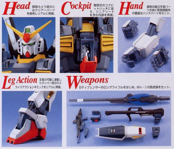 Gundam - MG 1/100 Super Gundam (RX-178+FXA-05D)