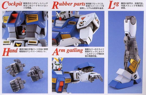 Gundam - MG 1/100 Gundam NT-1 Alex