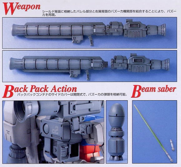 Gundam - MG 1/100 Gundam "Physalis" (RX-78GP02A)