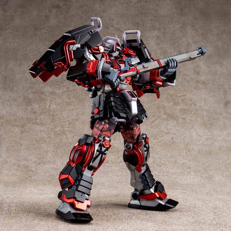 aGundam - MG 1/100 Shin Musha Gundam Sengoku no Jin [Kuroko Oyoroi / Black Robe Large Armor] [P-Bandai]
