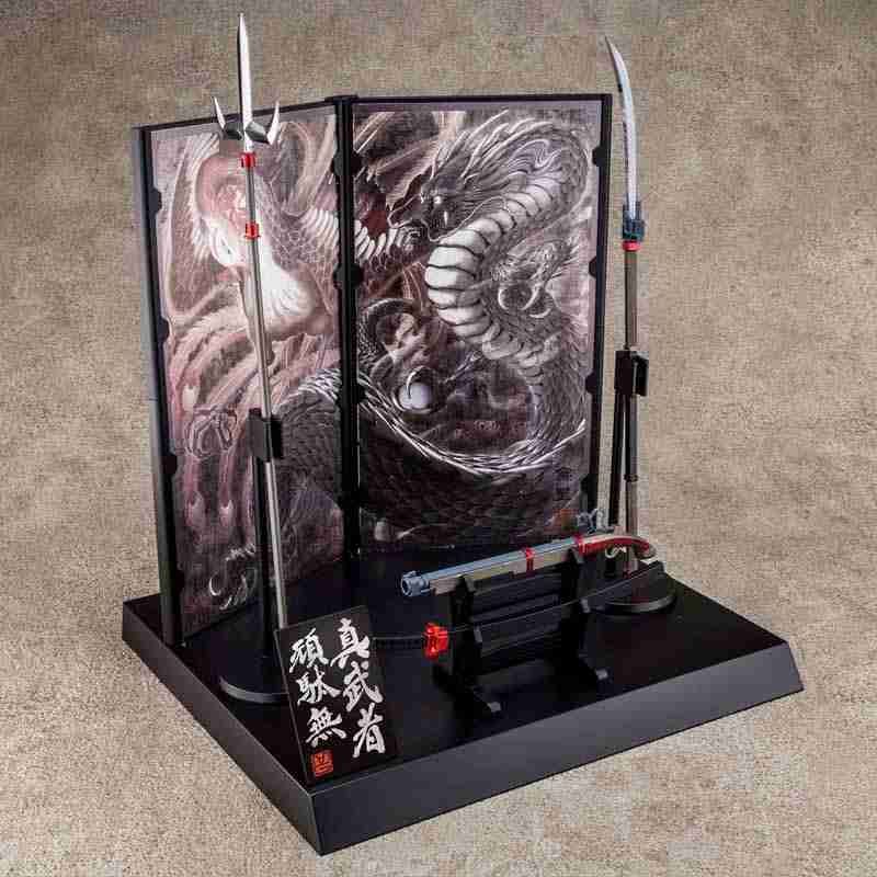 aGundam - MG 1/100 Shin Musha Gundam Sengoku no Jin [Kuroko Oyoroi / Black Robe Large Armor] [P-Bandai]