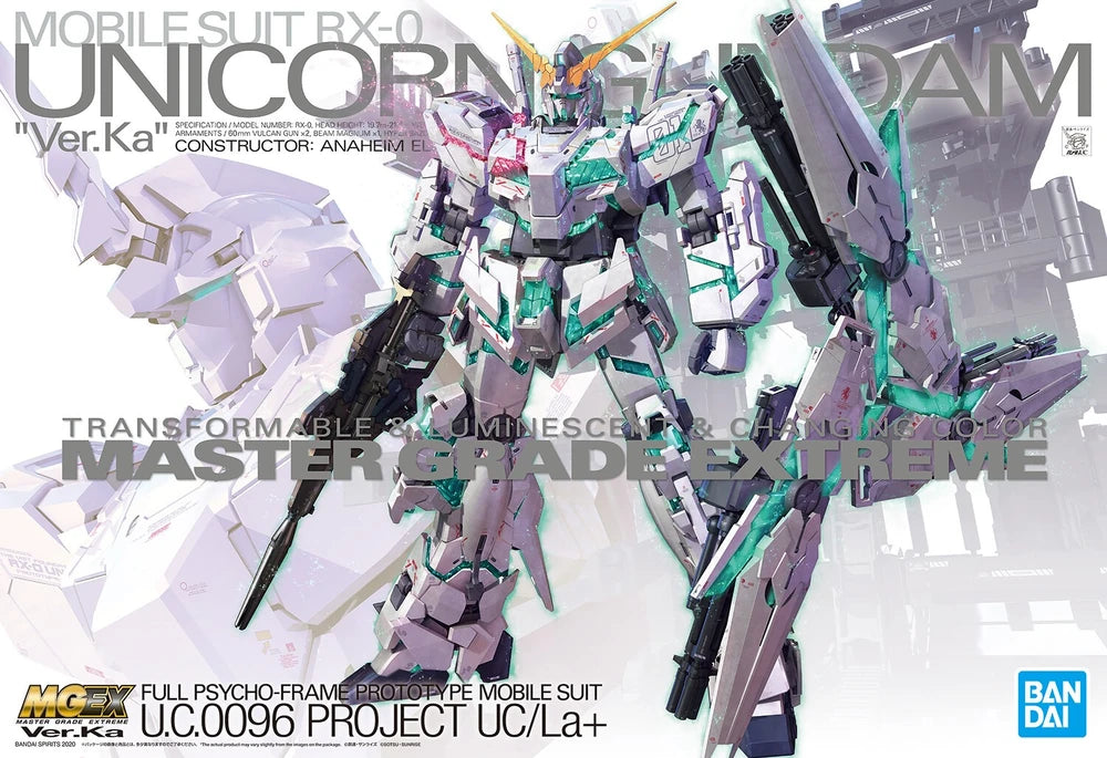 Gundam - MGEX 1/100 RX-0 Unicorn Gundam Ver. Ka
