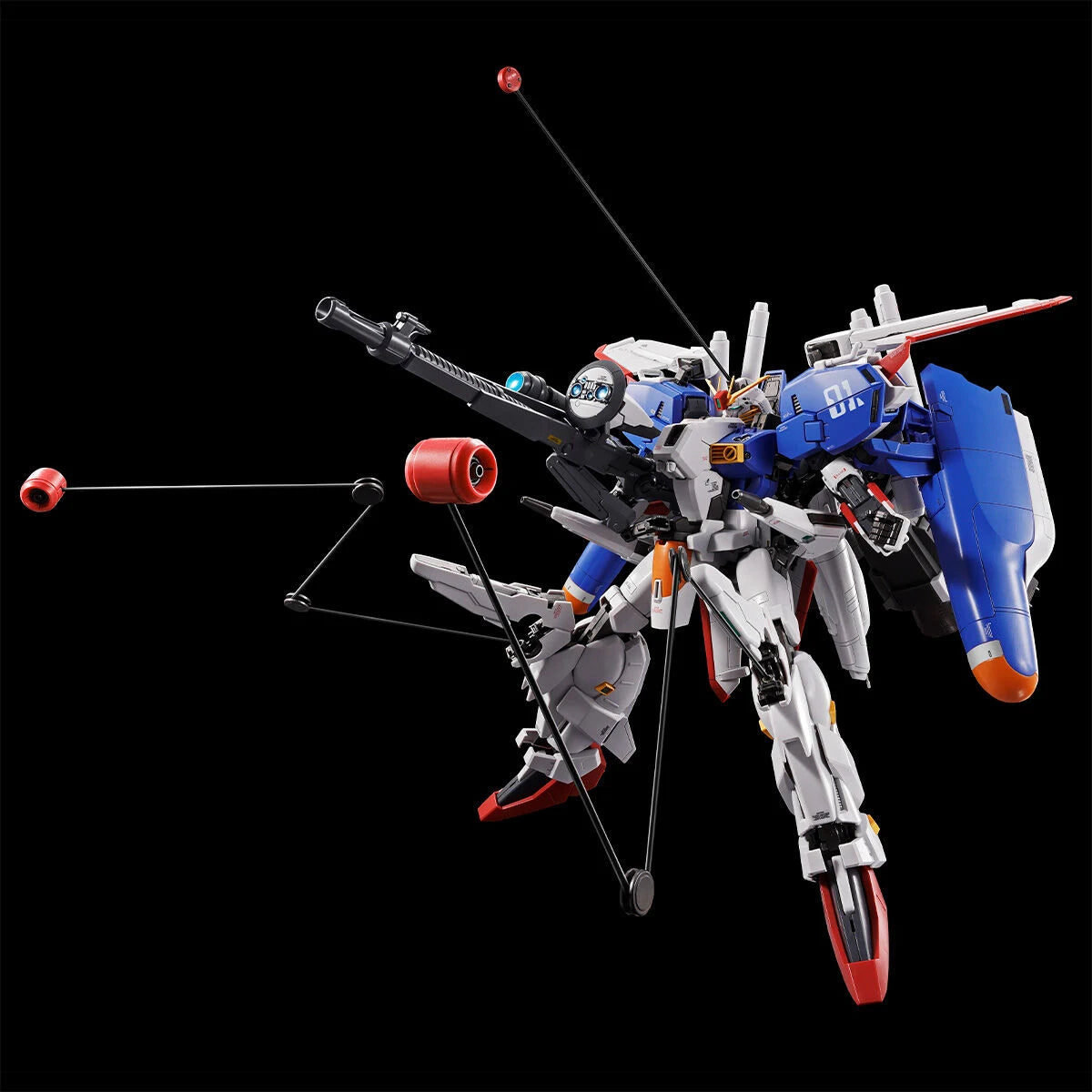 Gundam - MG 1/100 Ex-S Gundam / S Gundam (Task Force Alpha Color Ver.) [P-Bandai]