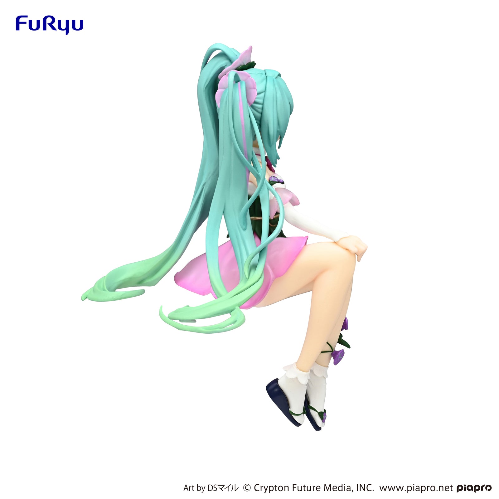 Vocaloid - Hatsune Miku Noodle Stopper Figure (Flower Fairy Morning Glory Pink Color Ver.) | Furyu