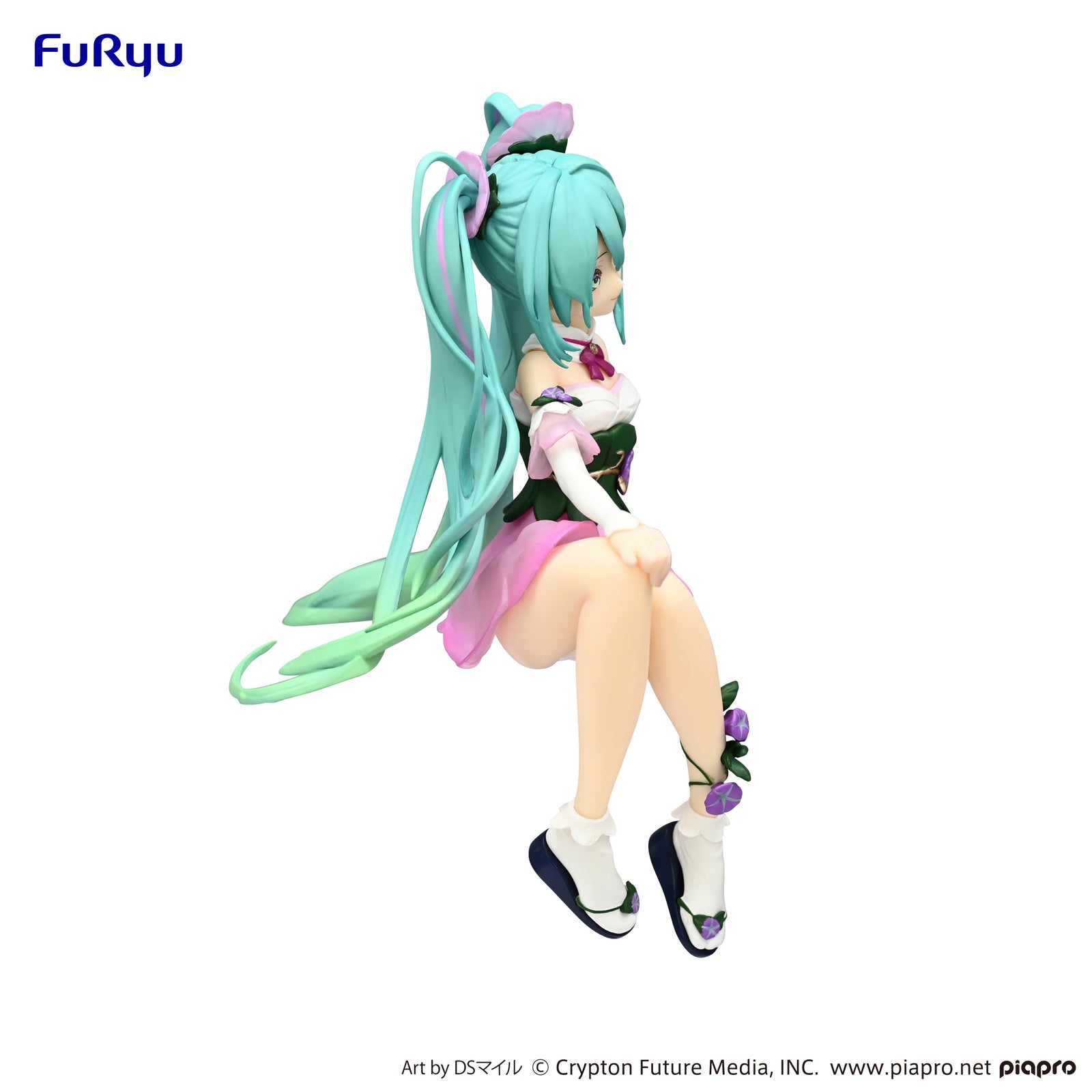 Vocaloid - Hatsune Miku Noodle Stopper Figure (Flower Fairy Morning Glory Pink Color Ver.) | Furyu