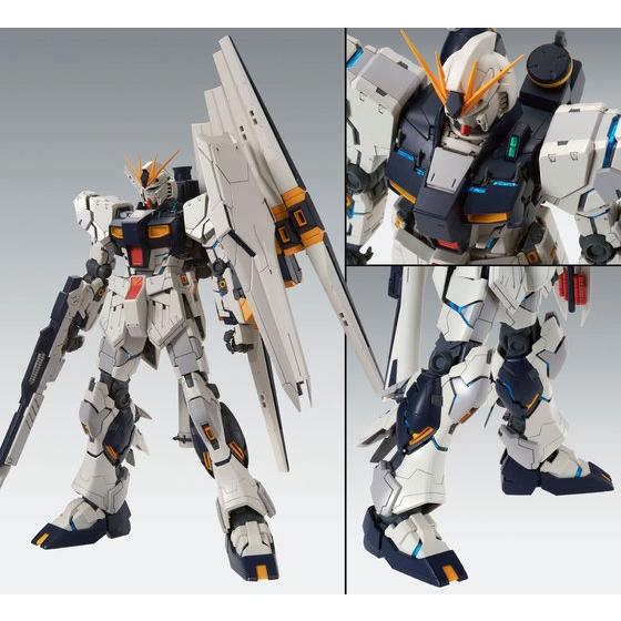 Gundam - MG 1/100 FA-93HWS Nu Gundam Heavy Weapon System Ver. Ka [P-Bandai]