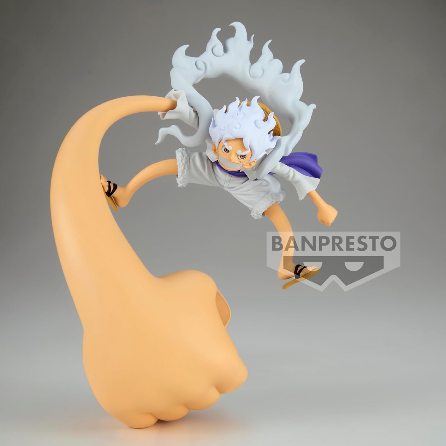 One Piece - Monkey D. Luffy Fig Life! (Gear 5 Vol.4) Figure | Banpresto