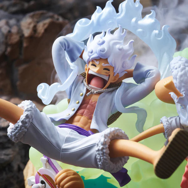 One Piece - Gear 5 Luffy Toei Animation Collection Diorama Figure | Bandai
