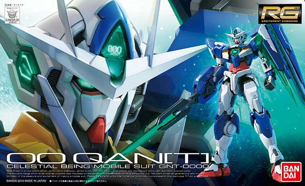 Gundam - RG 1/144 GNT-0000 00 Qan[T]
