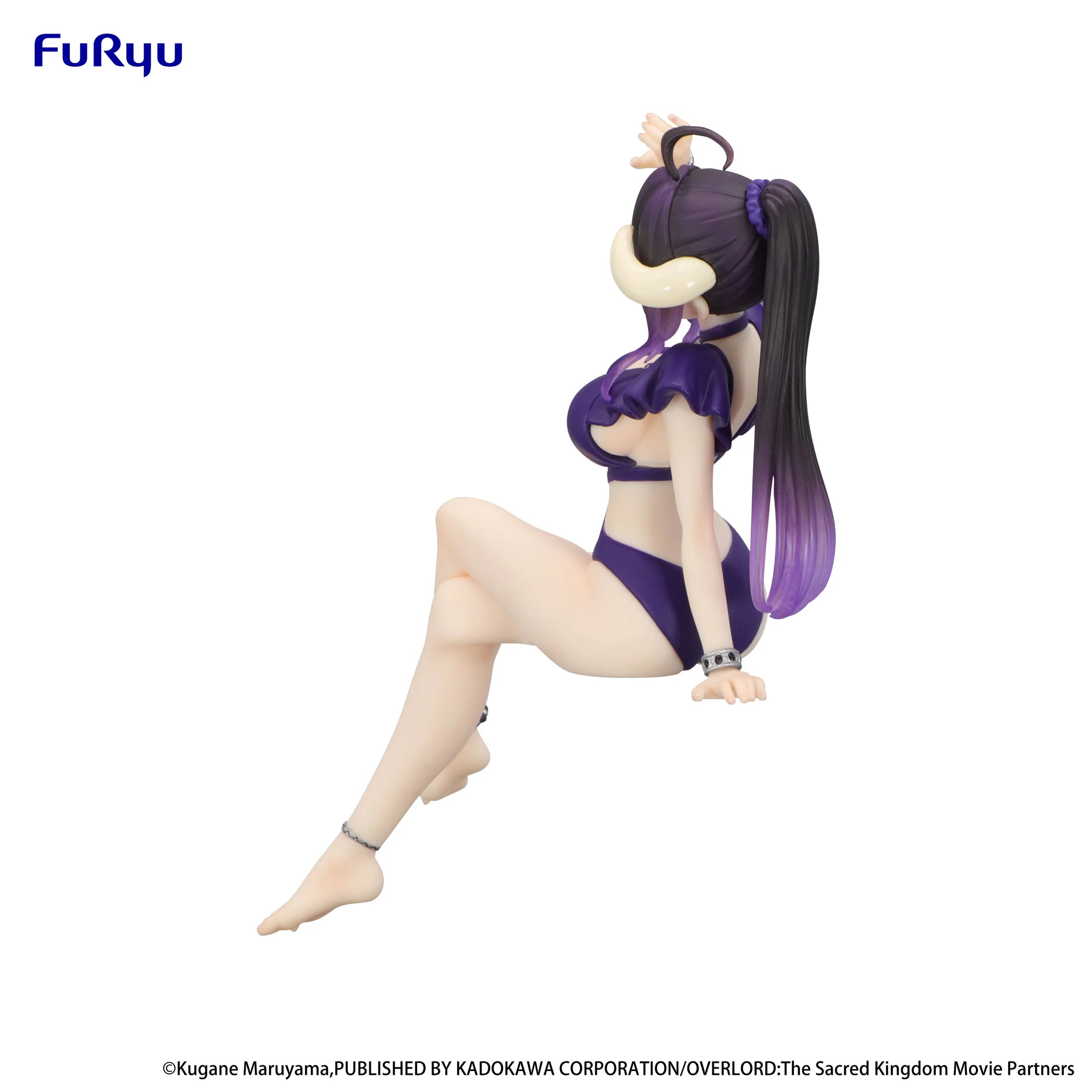 Overlord - Albedo Noodle Stopper Figure (Purple Swimsuit Ver.) | Furyu